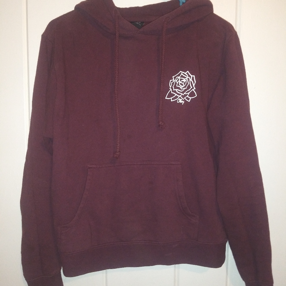 Maroon hoodie